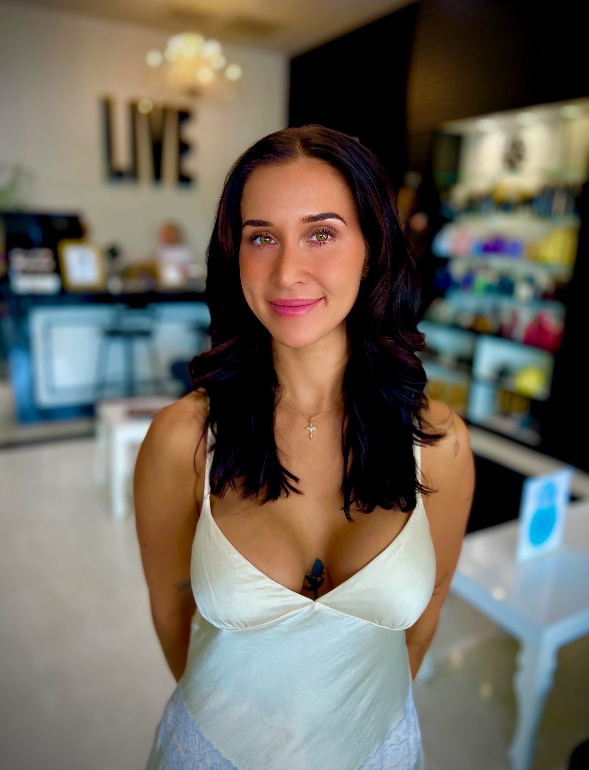 Ashley, hair extensions and blonding specialist in Austin, Texas